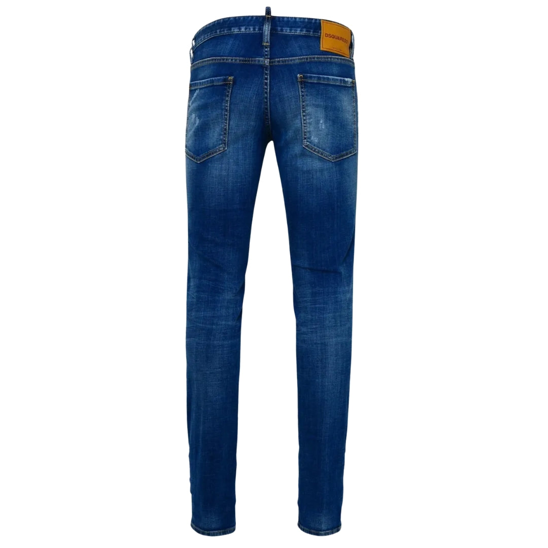 Dsquared2 Slim Jean Dark Blue Denim Pants