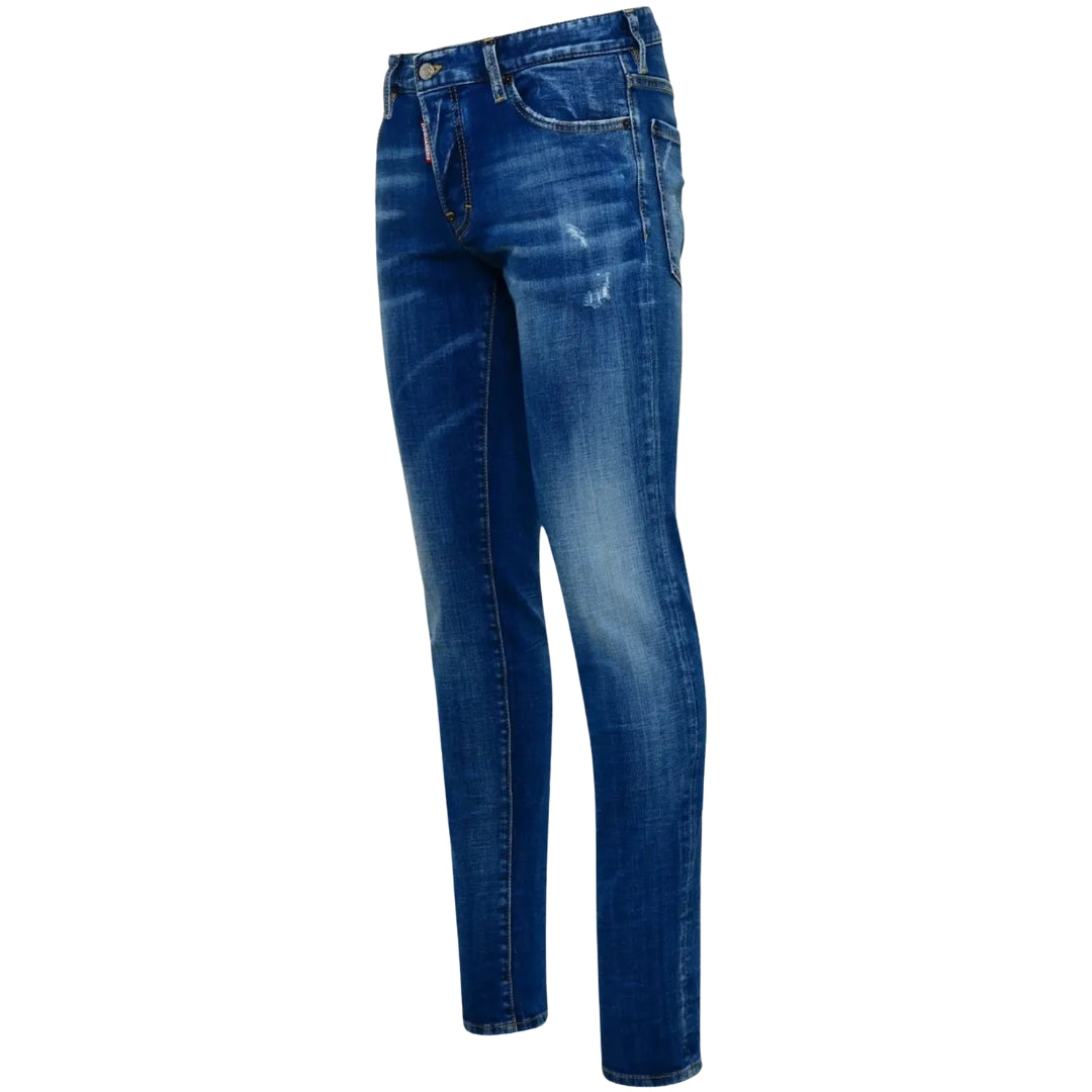 Dsquared2 Slim Jean Dark Blue Denim Pants