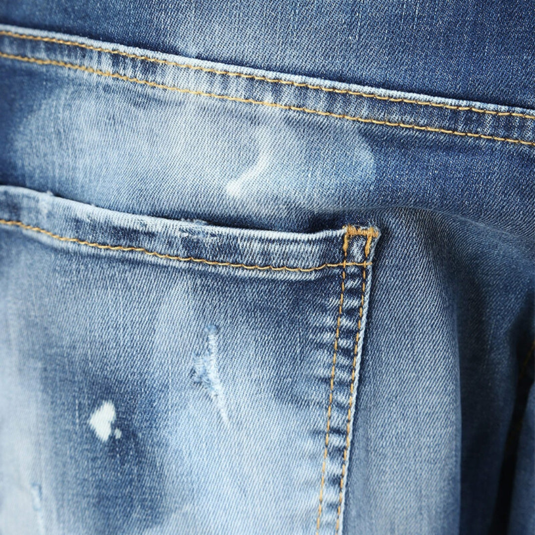 Dsquared2 Sexy Twist Jean Blue Denim Pants