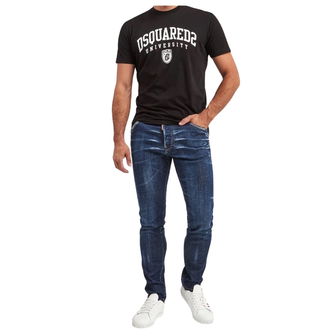 Dsquared2 Dark Clean Wash Cool Guy Jeans Navy Blue W28