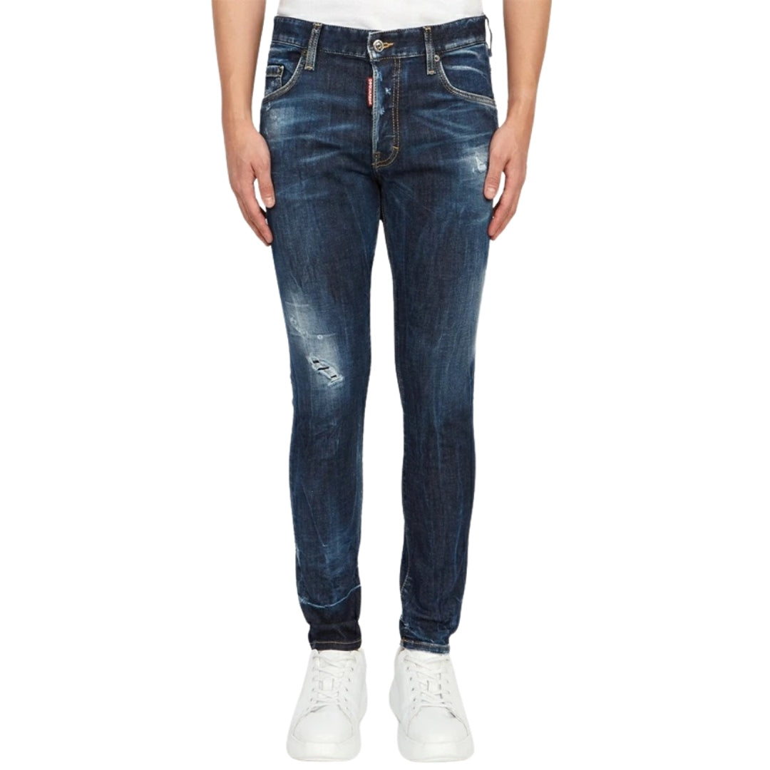 Dsquared2 Super Twinky Jean Plain Blue Jeans