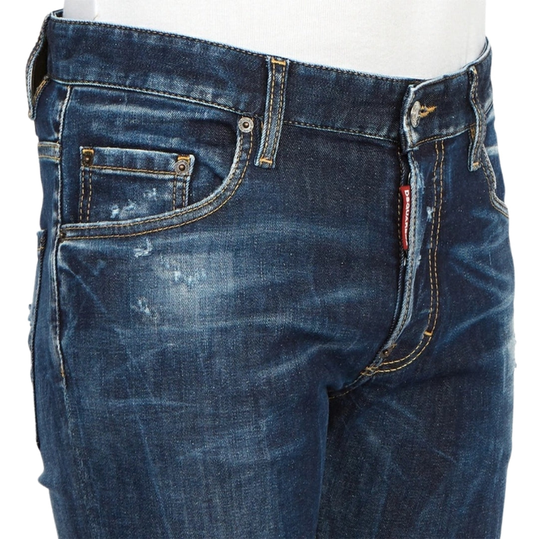 Dsquared2 Super Twinky Jean Plain Blue Jeans