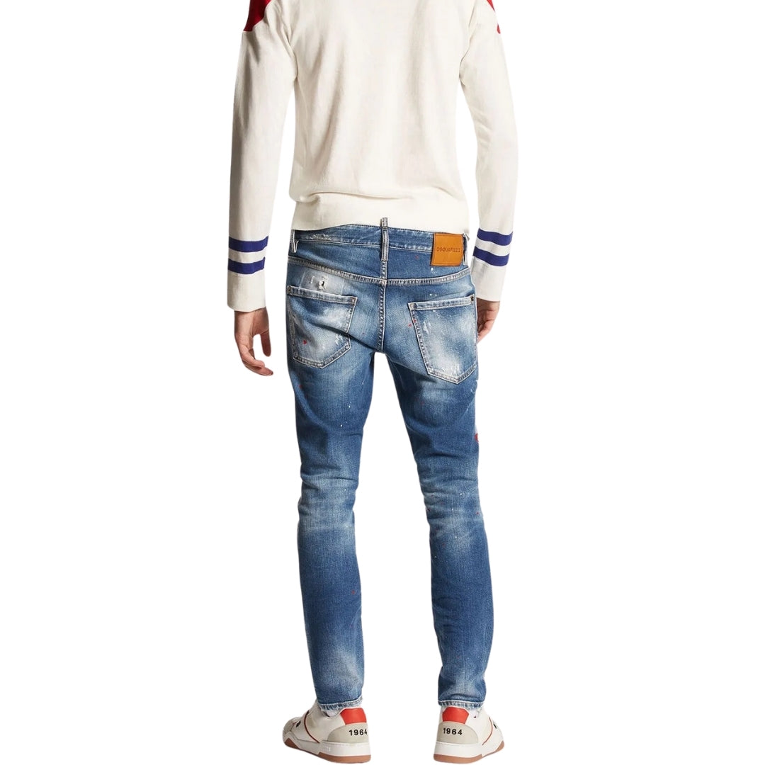 Dsquared2 Skater Jean Blue Wash Jeans