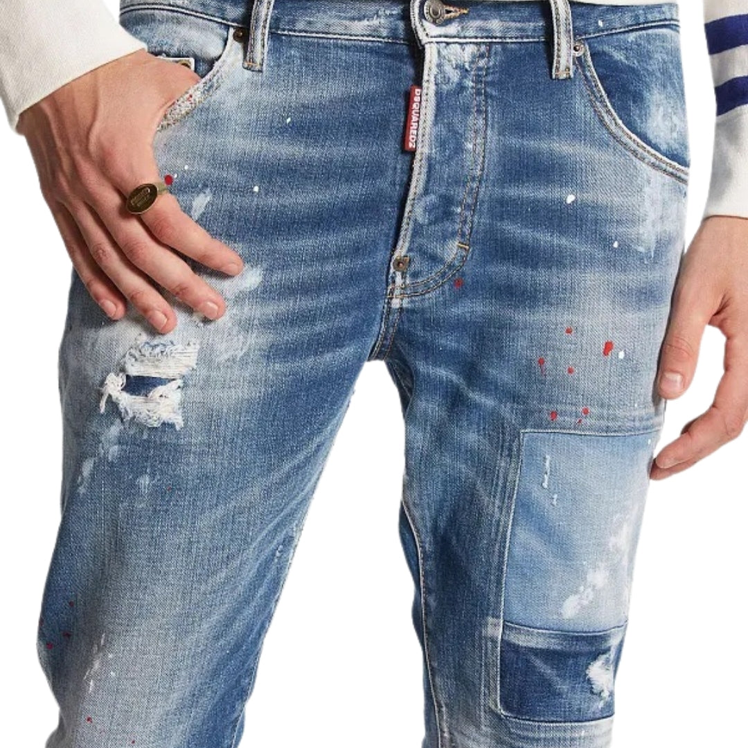 Dsquared2 Skater Jean Blue Wash Jeans