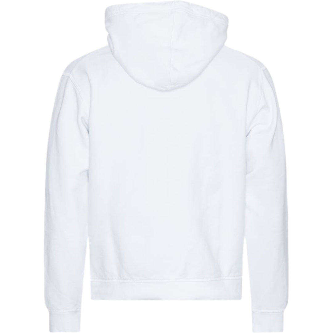 Dsquared2 Cool Fit Icon Splash Logo White Hoodie L
