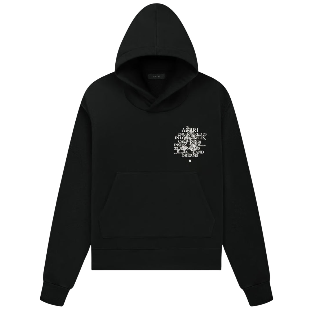 Amiri Precious Memories Hoodie Black