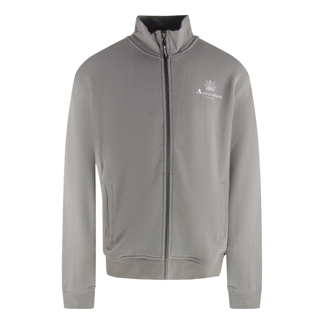 Aquascutum Active Zip Up Grey Sweatshirt