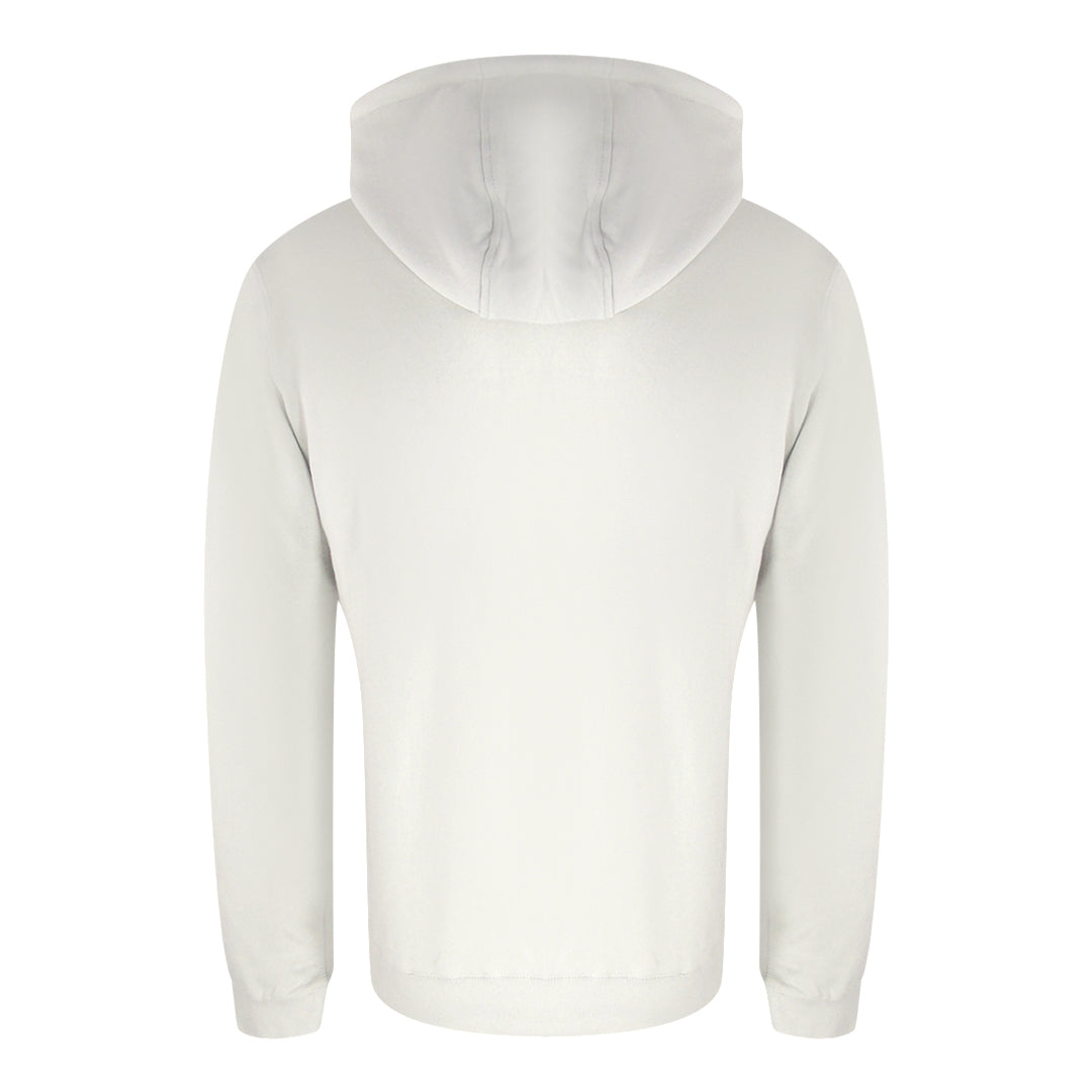 Aquascutum Active Small Logo Antartica White Hoodie