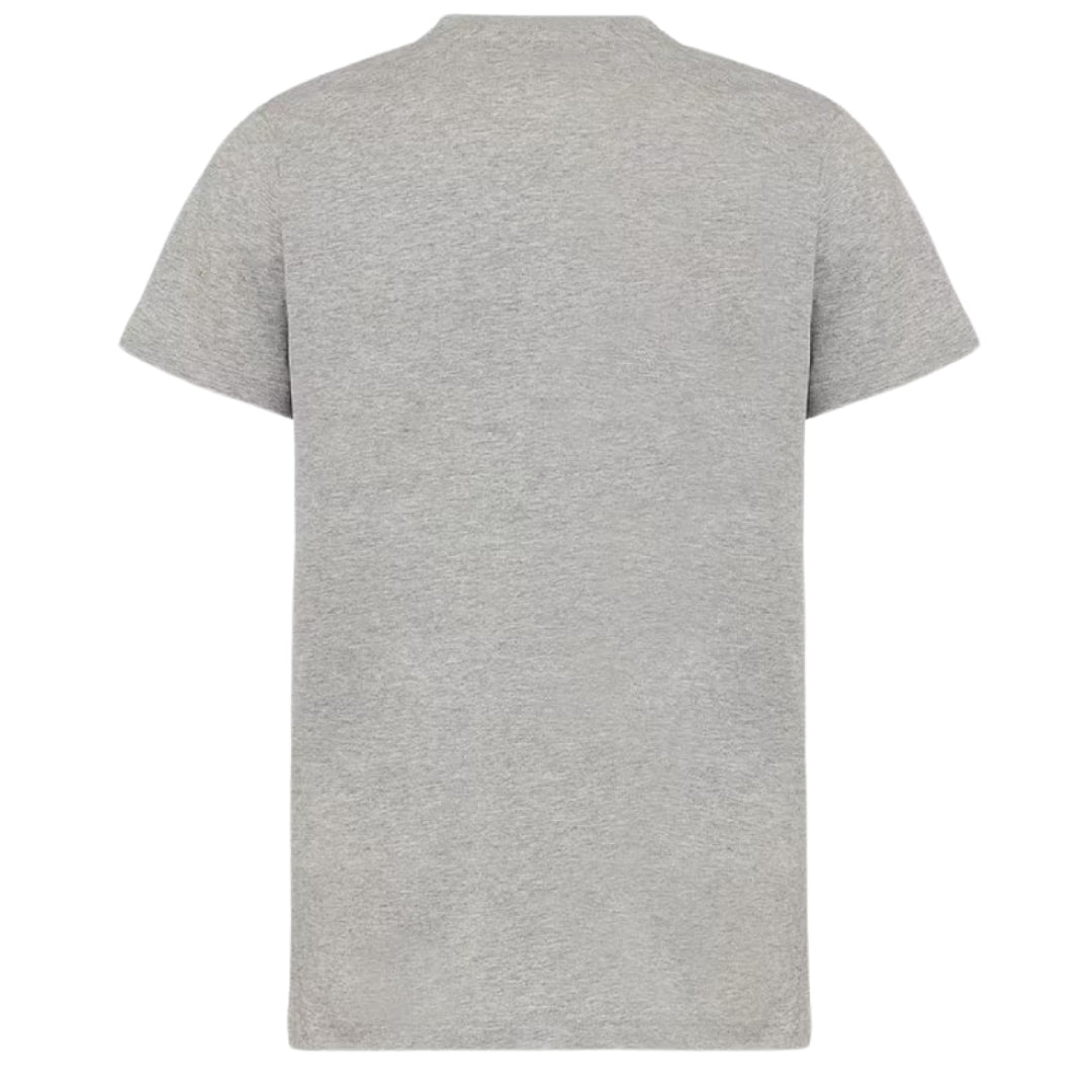 Diesel Denim Division Split Logo Grey T-Shirt S