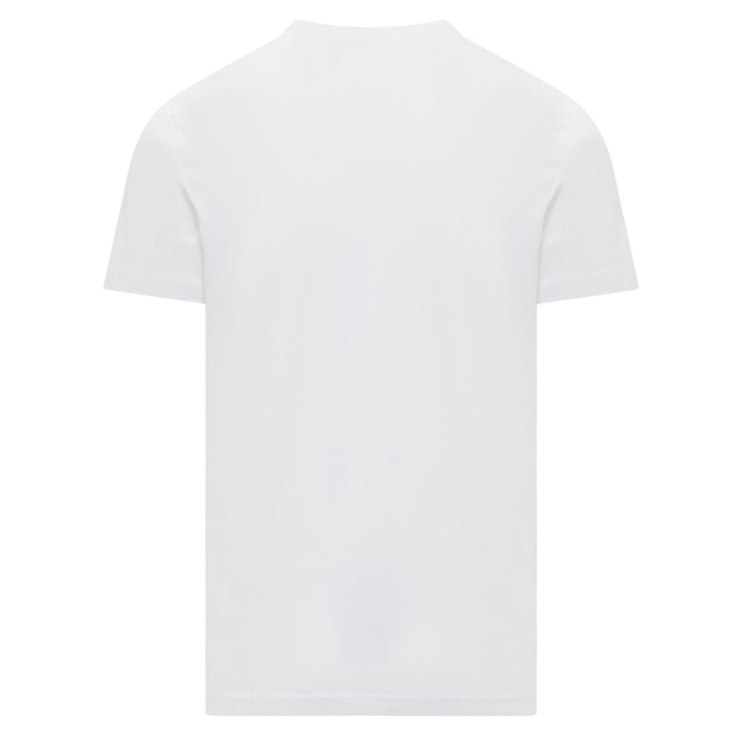 Diesel Destroyed Dot Design White T-Shirt S