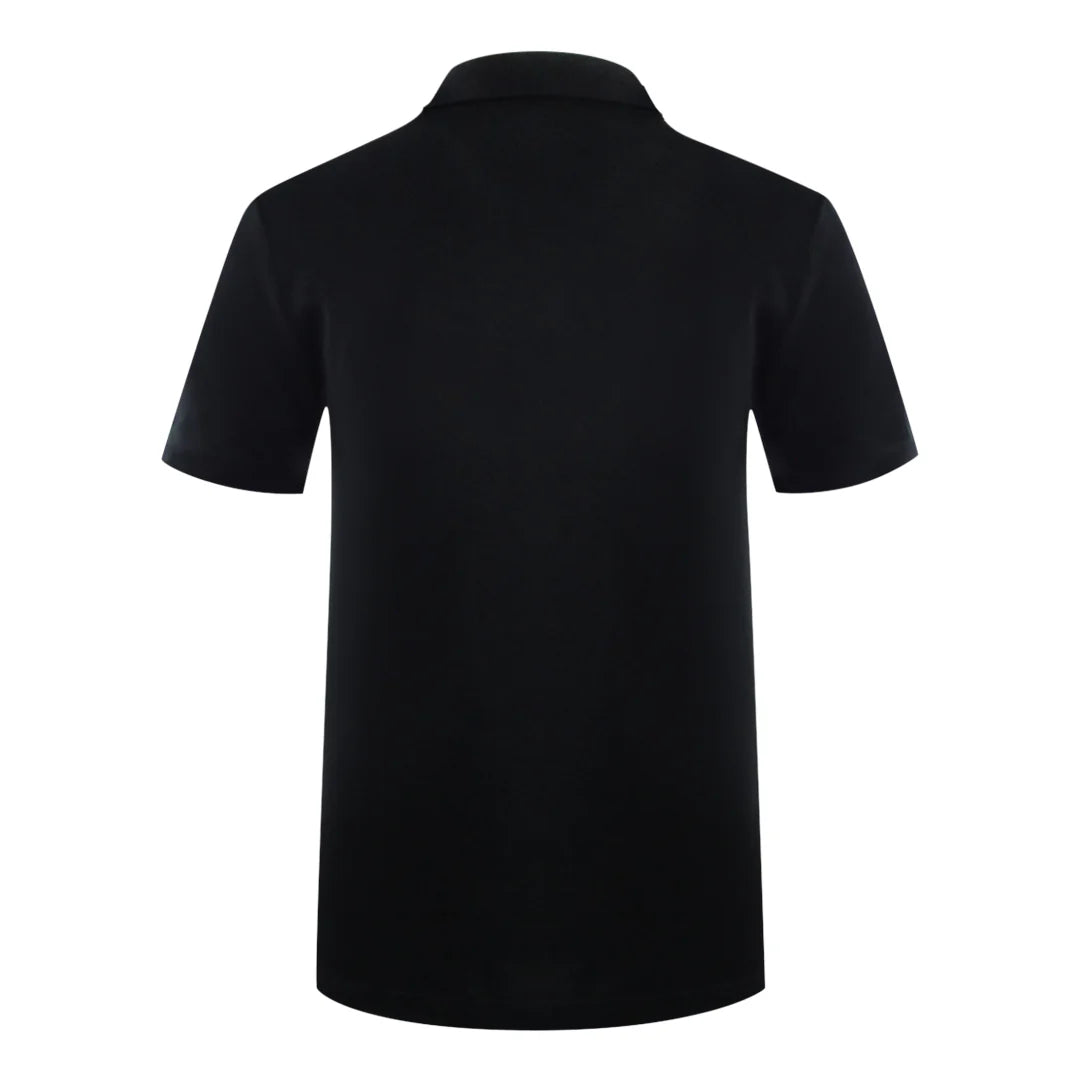 Diesel Small Patch Logo Black Caviar Polo Shirt