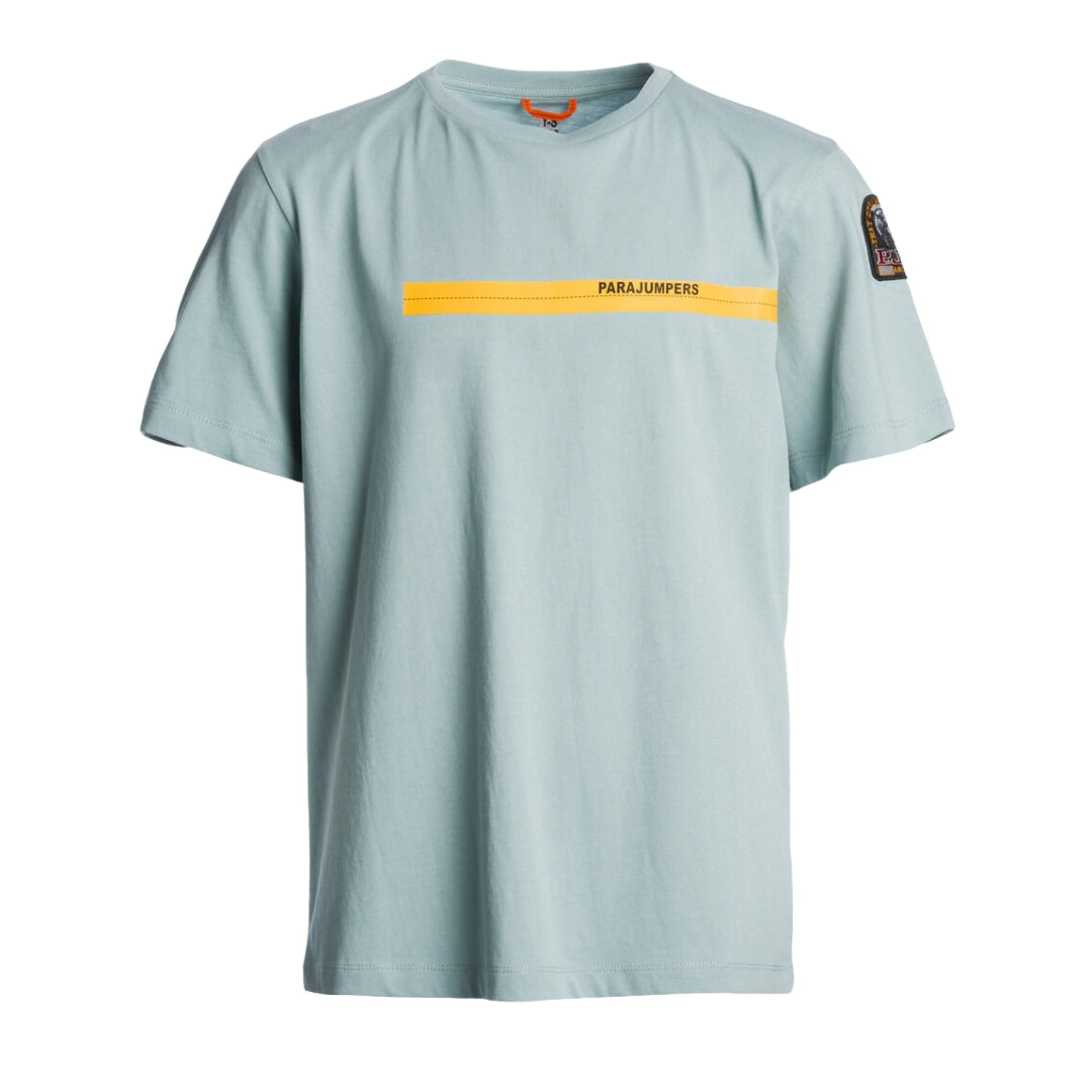 Parajumpers TAPE TEE - MAN 251MPMTSIT01 SMOKE BLUE L
