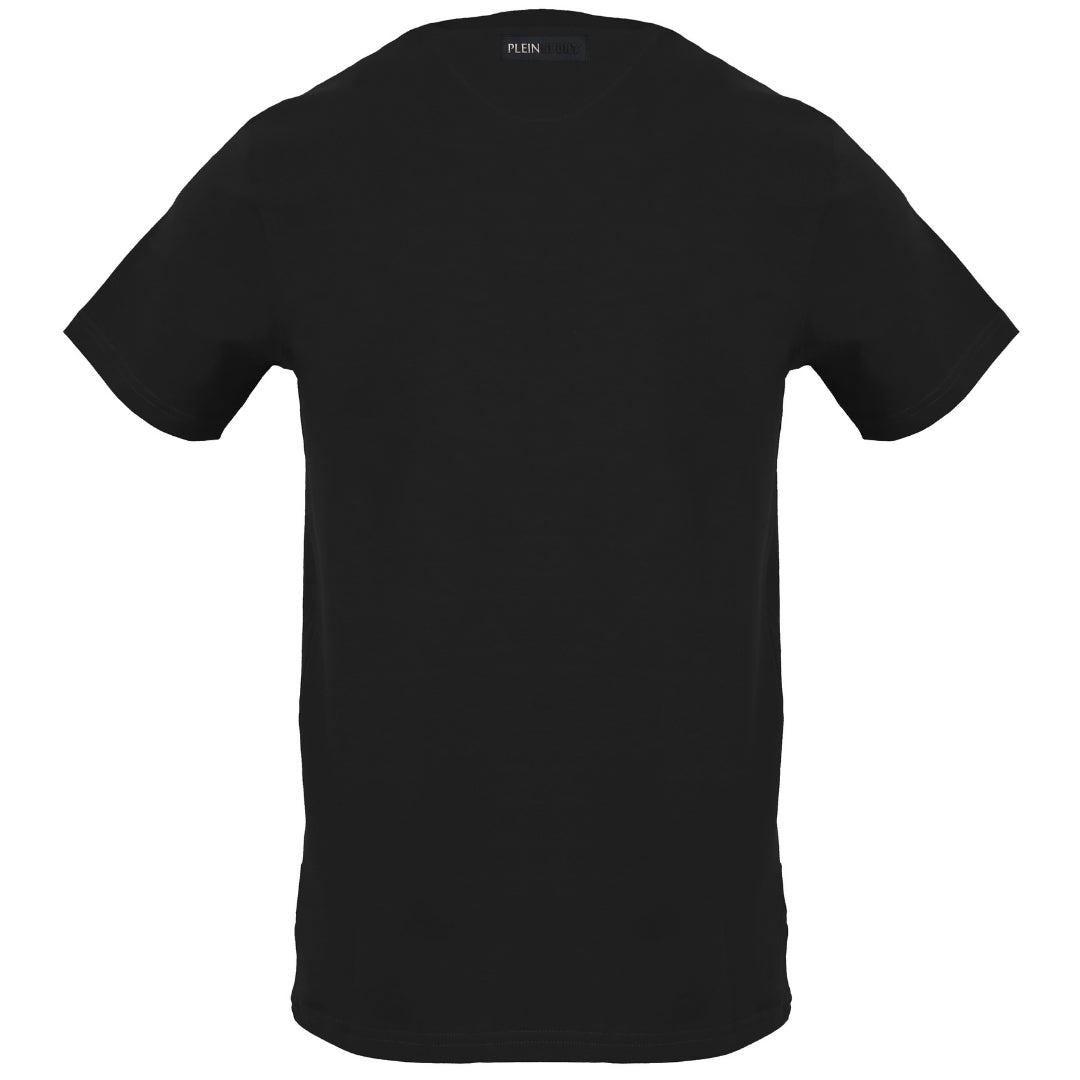 Plein Sport Large Tiger Scratch Logo Black T-Shirt S