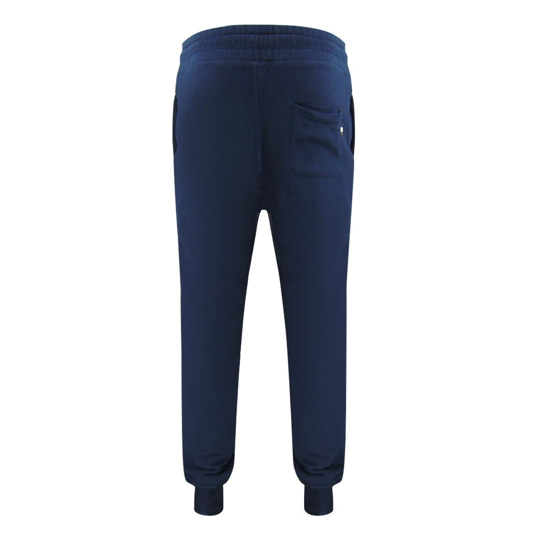 Aquascutum Active Basic Rib Track Pant Navy Blue Sweatpants
