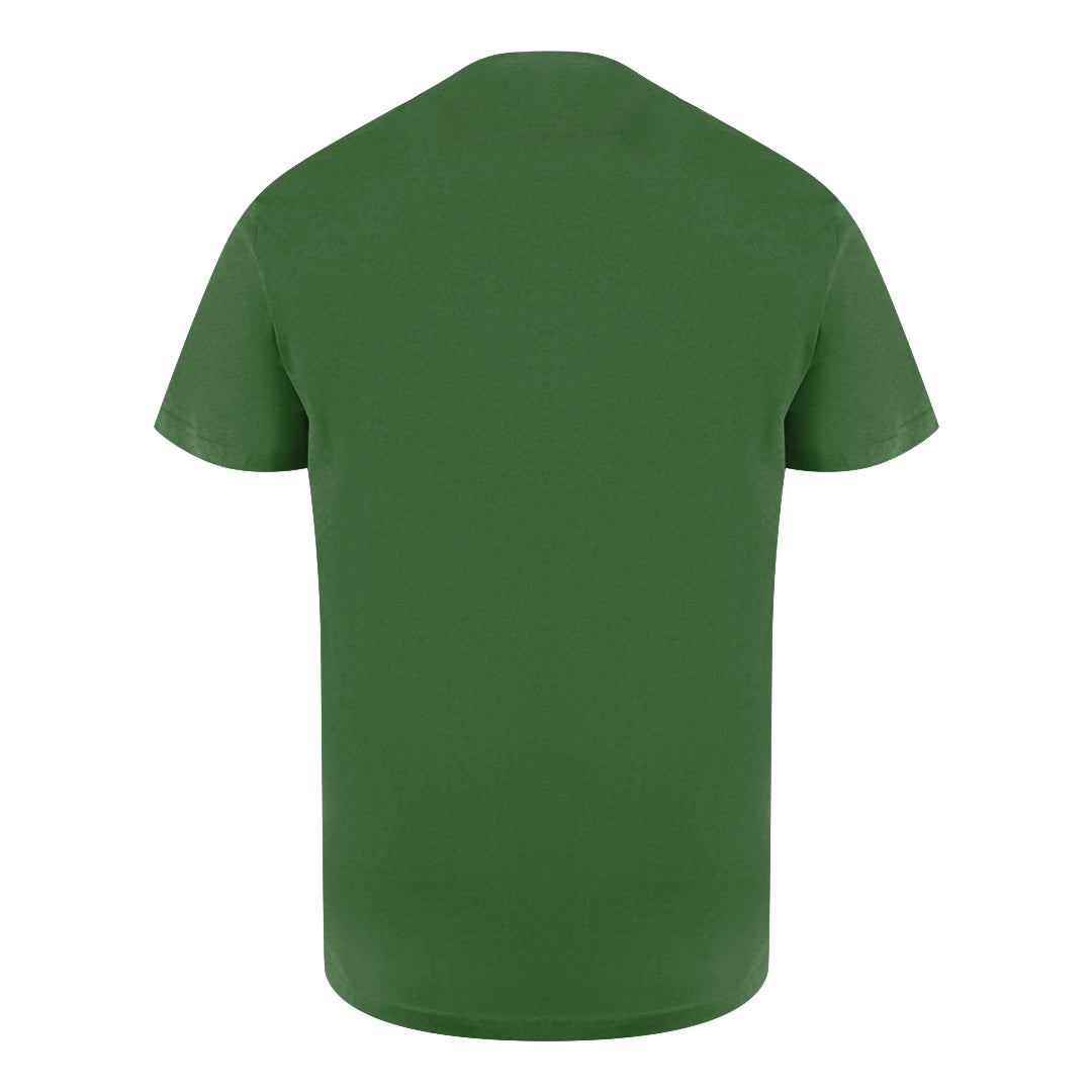 Aquascutum London Aldis Brand Logo Army Green T-Shirt M