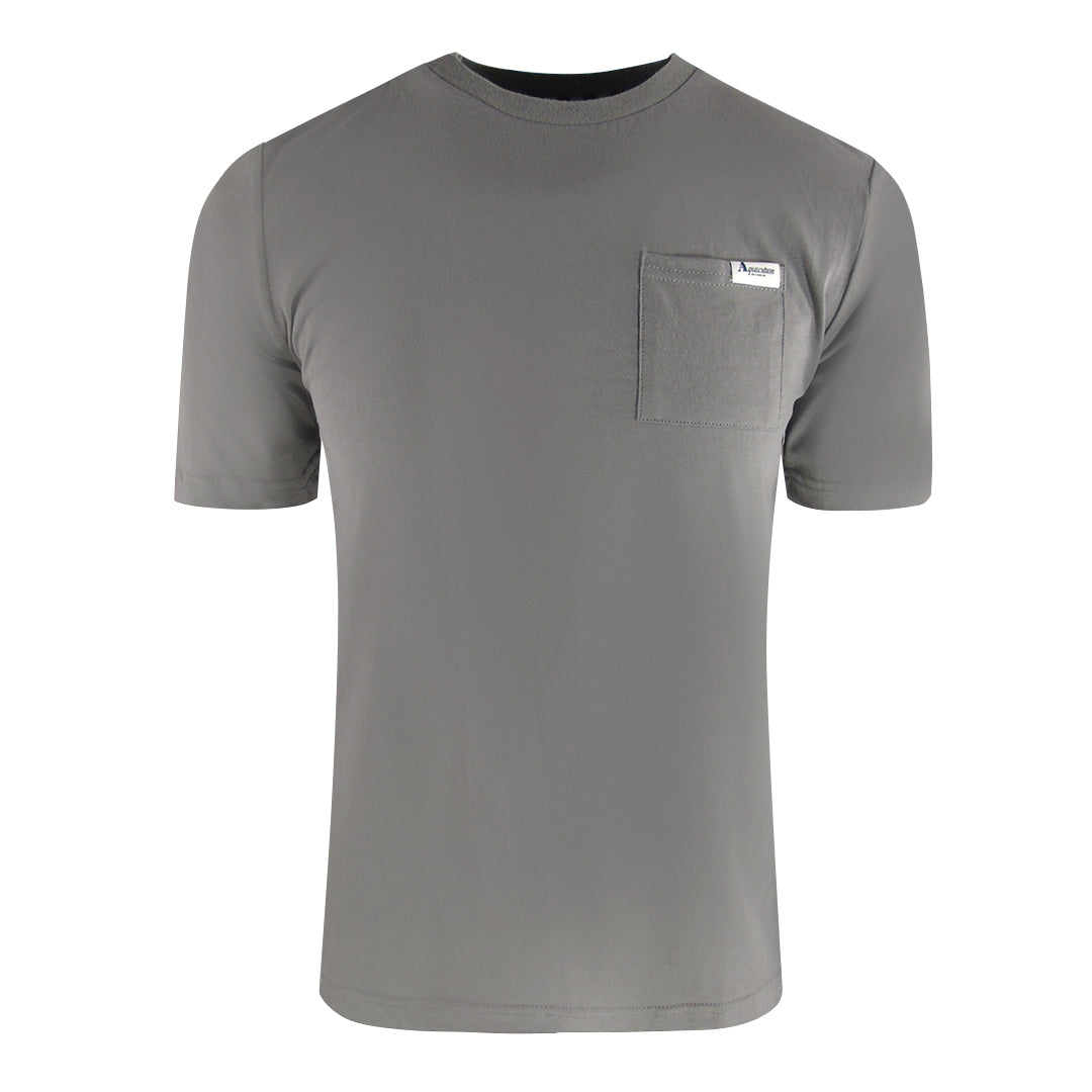 Aquascutum Active Small Pocket Grey T-Shirt
