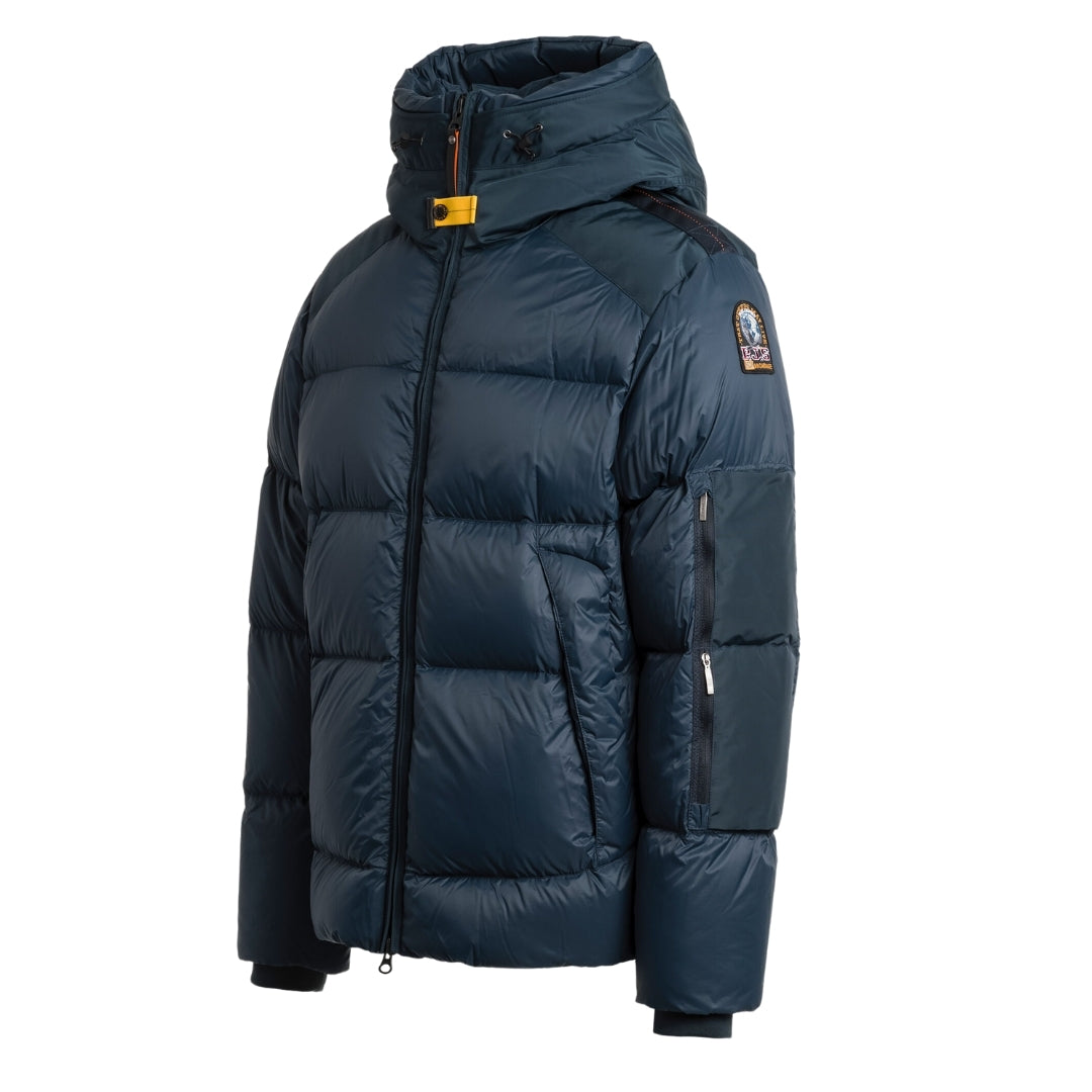 Parajumpers TYRIK PMPUEN02 300 DARK AVIO Navy Blue DOWN JACKET Mens L