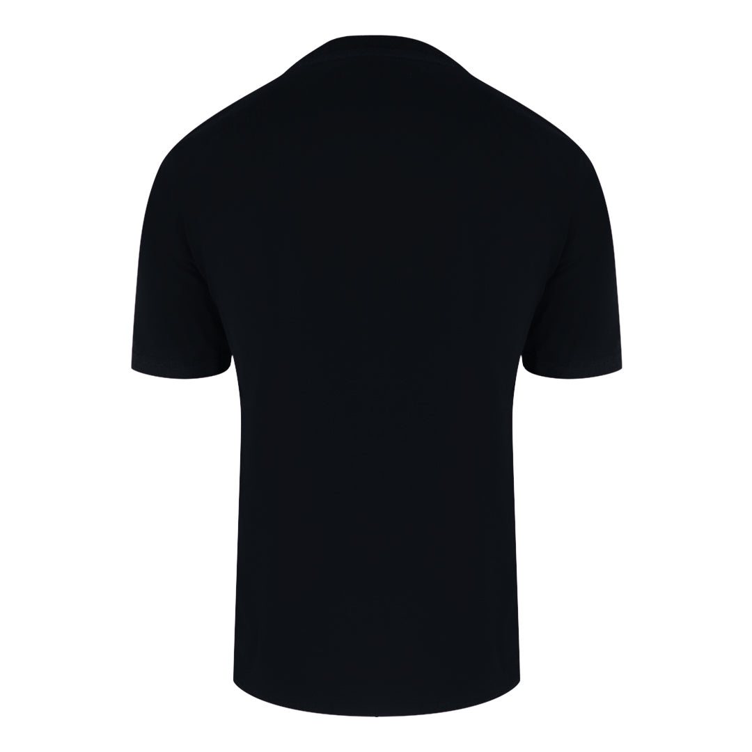 Aquascutum Active Check Pocket Black T-Shirt