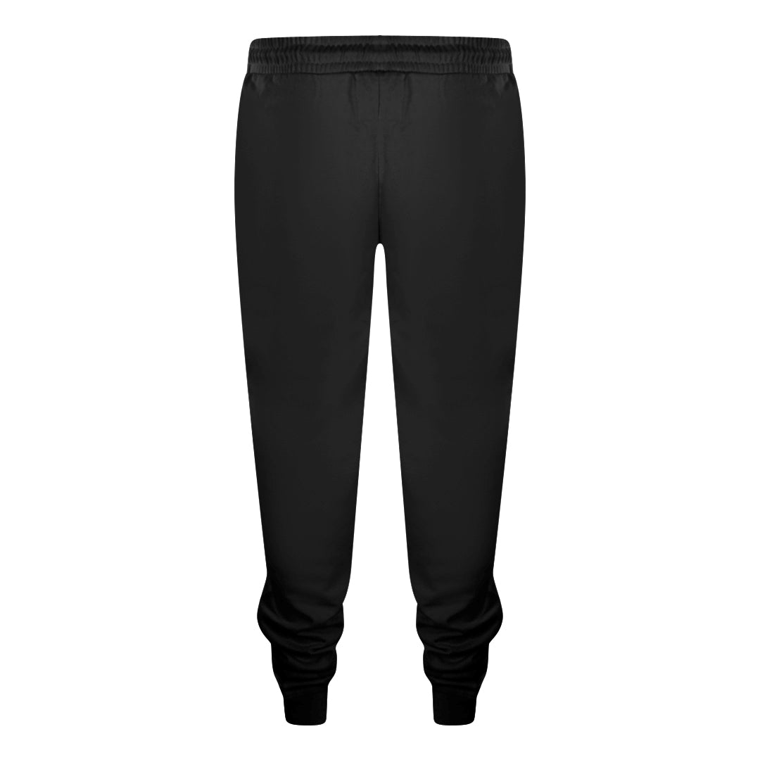 Cavalli Class Bold Logo Black Sweatpants