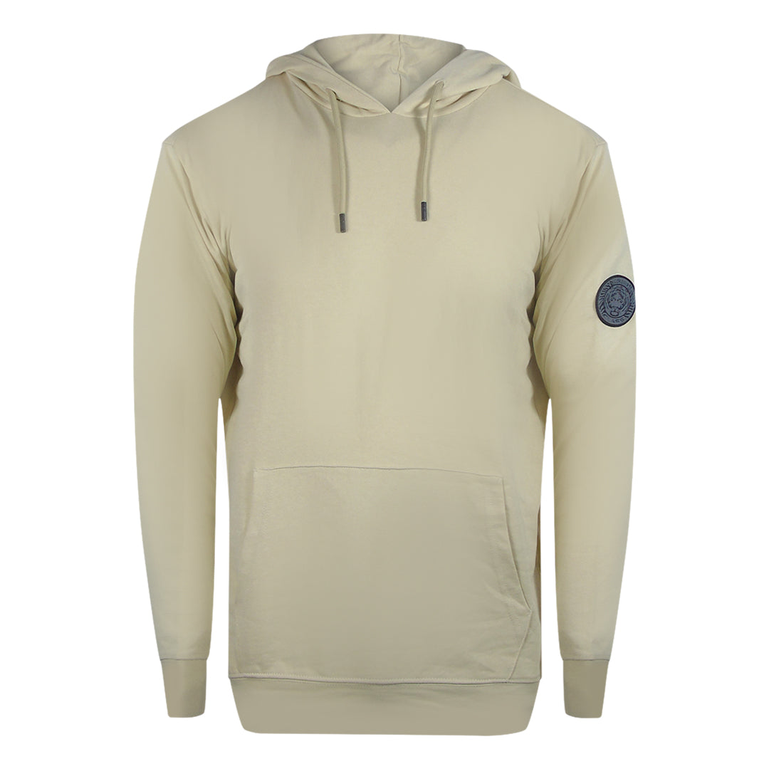 Cavalli Class Plain Beige Sand Hoodie