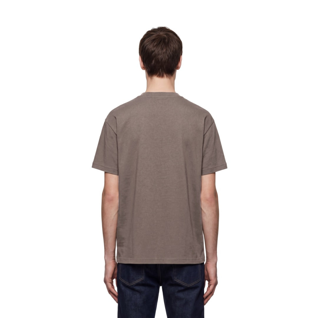 By Lanvin Paris Ribbon Logo Brown T-Shirt S