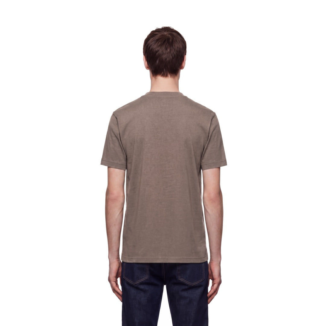 By Lanvin Script Logo Brown T-Shirt S