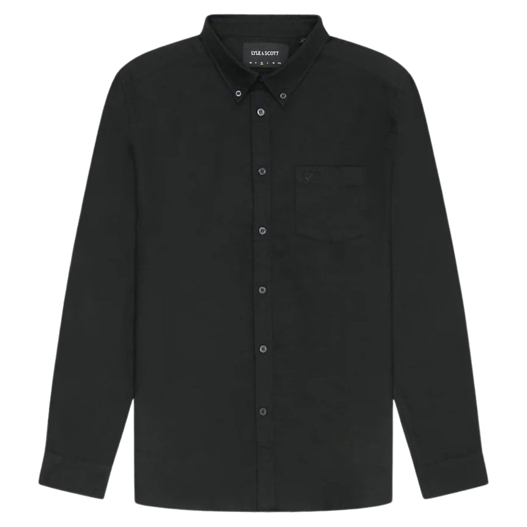 Lyle & Scott Black Long Sleeve Shirt