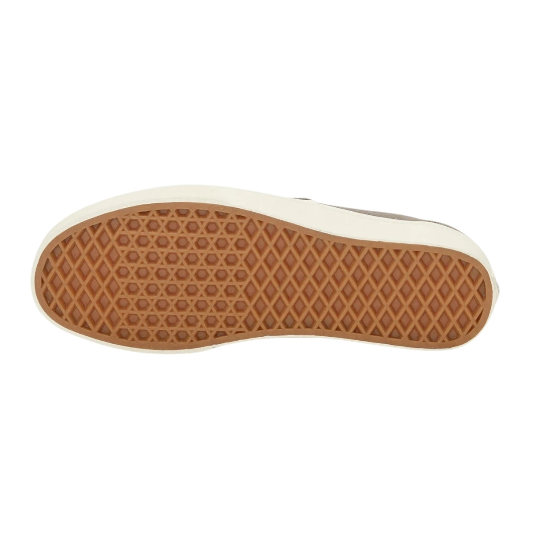 Vans Authentic Linen Turkish Coffee Brown Trainers UK 7.5