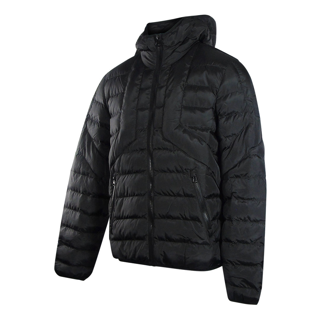 Diesel Black Padded Plain Jacket