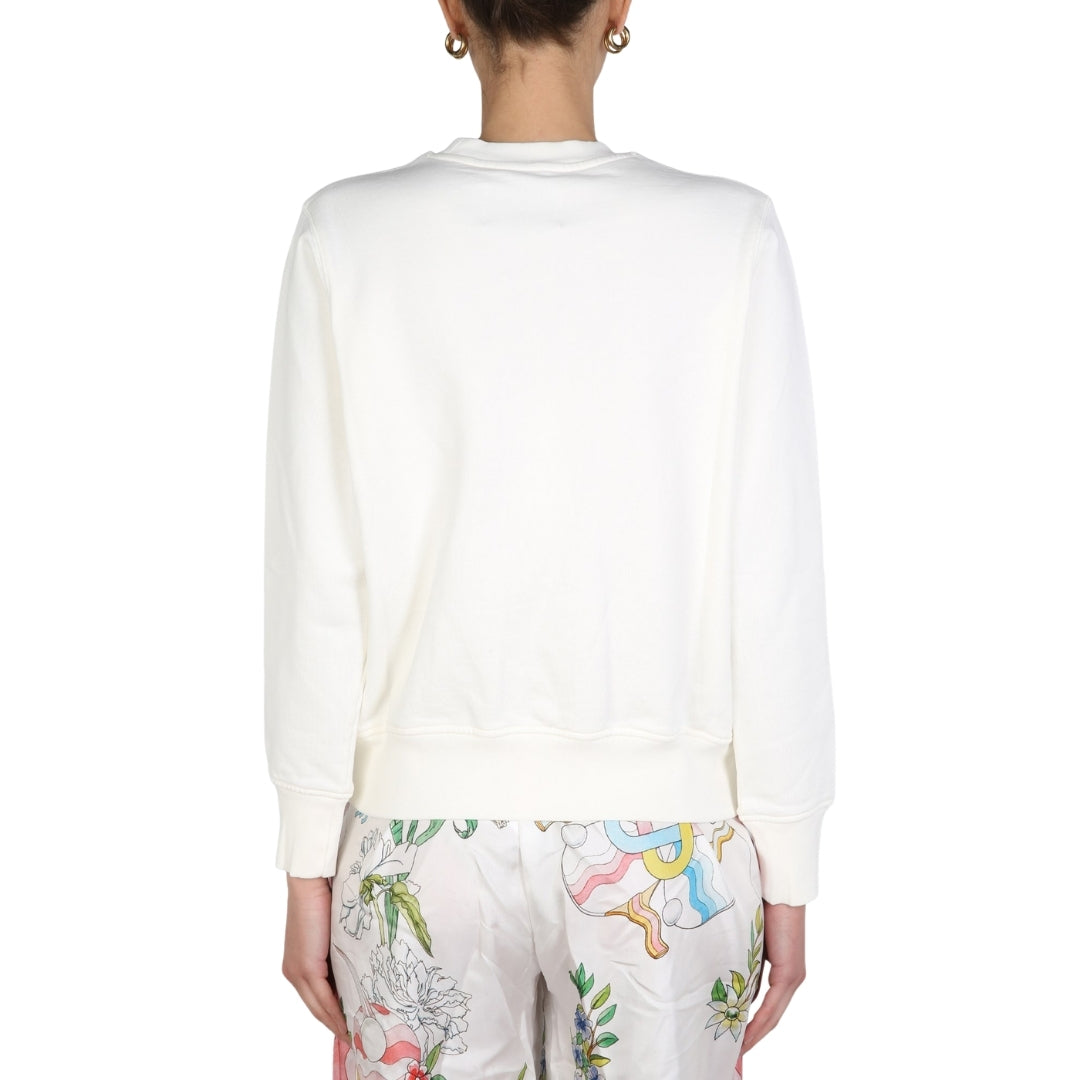 Casablanca Embroidered Shell Off-White Sweatshirts