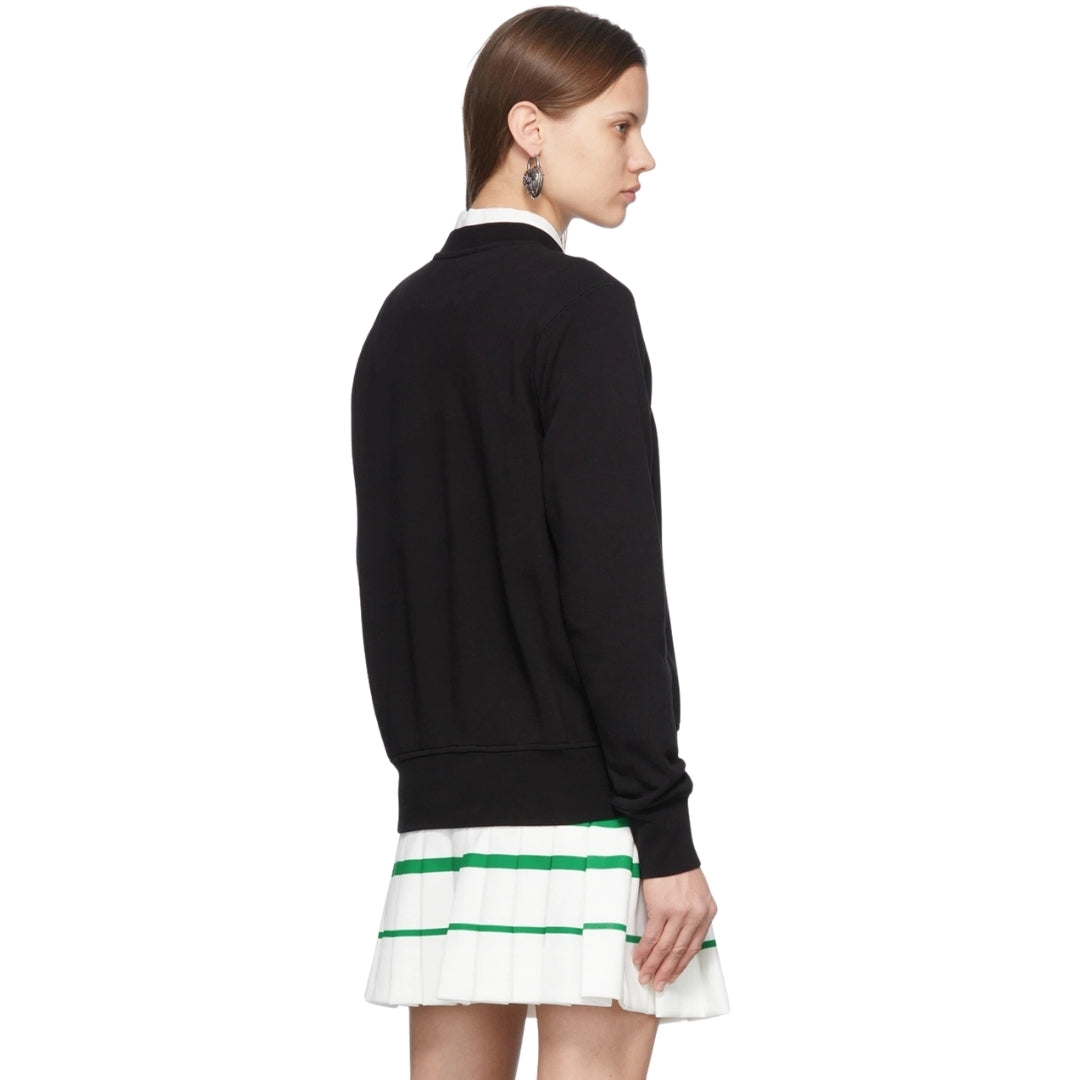 Casablanca Embroidered Ping Pong Club Black Sweatshirts