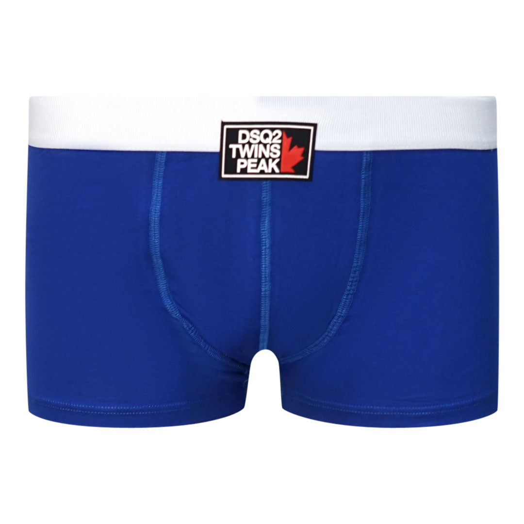 Dsquared2 Twin Peaks Blue Single Boxer Briefs