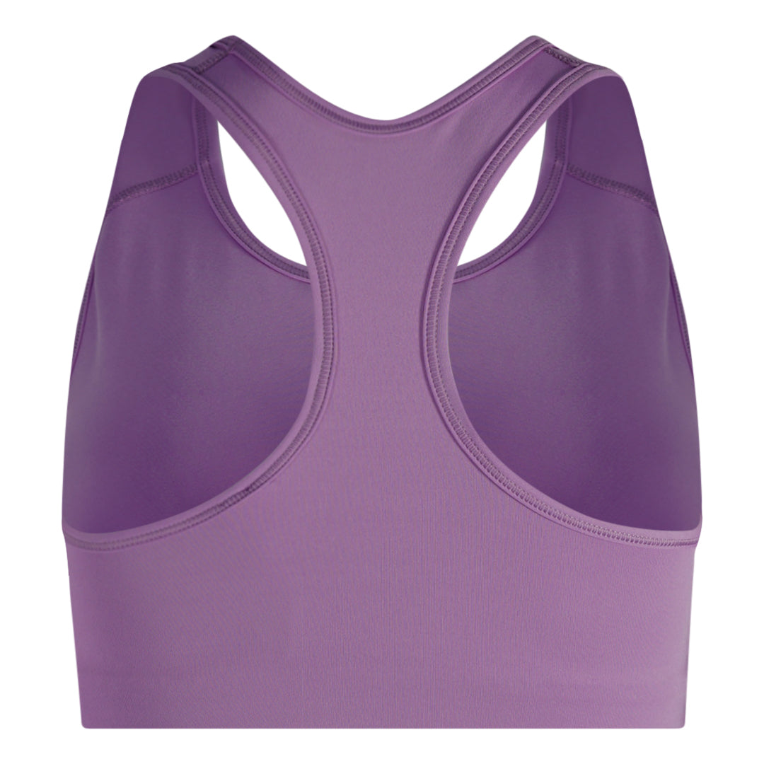 Nike Swoosh Logo Purple Sports Bra - Nova Clothing