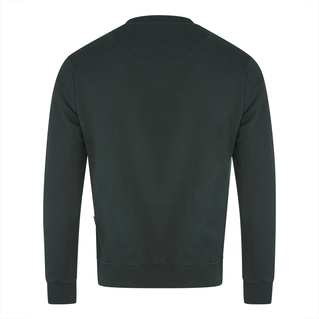 Aquascutum Branded Logo Black Sweatshirt