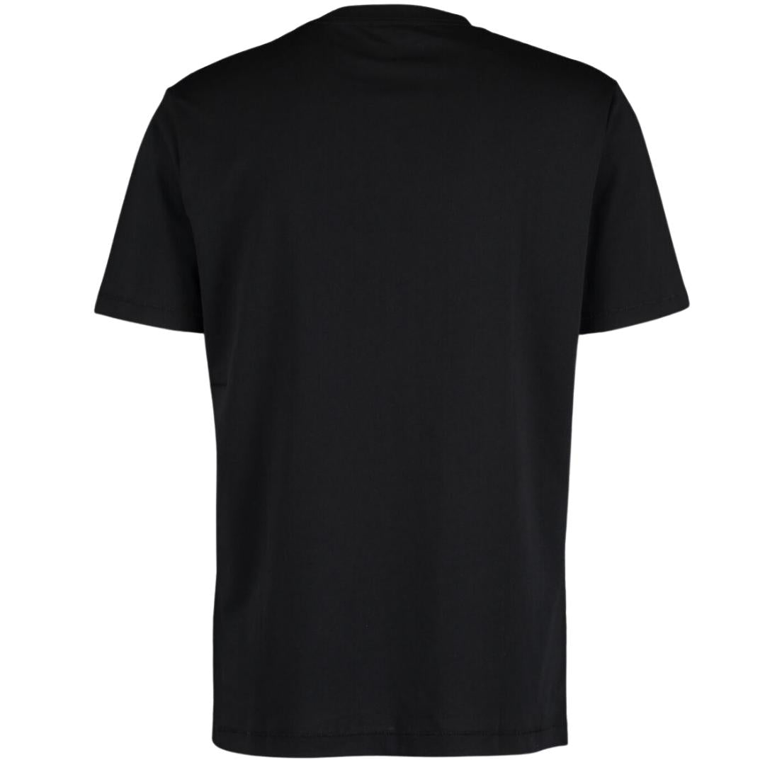 Kenzo Paris Flower Logo Black T Shirt