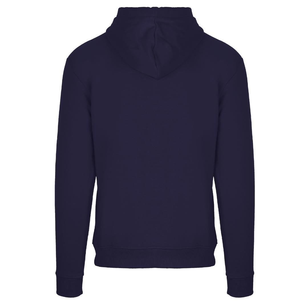 Aquascutum Classic Waterfield Logo Navy Hoodie