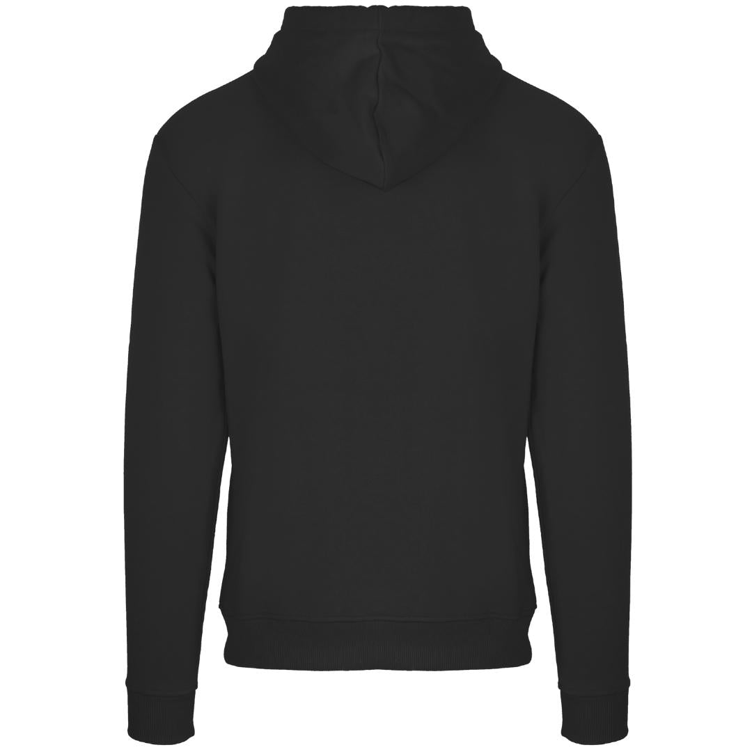 Aquascutum Classic Embossed Signature Logo Black Zip-Up Hoodie