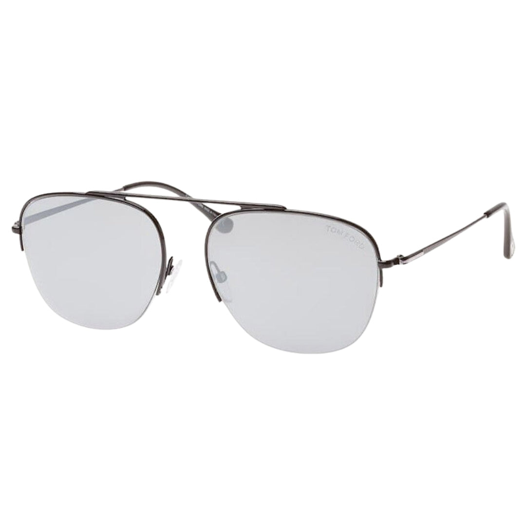 Tom Ford Abott Ft0667 01C Black Sunglasses