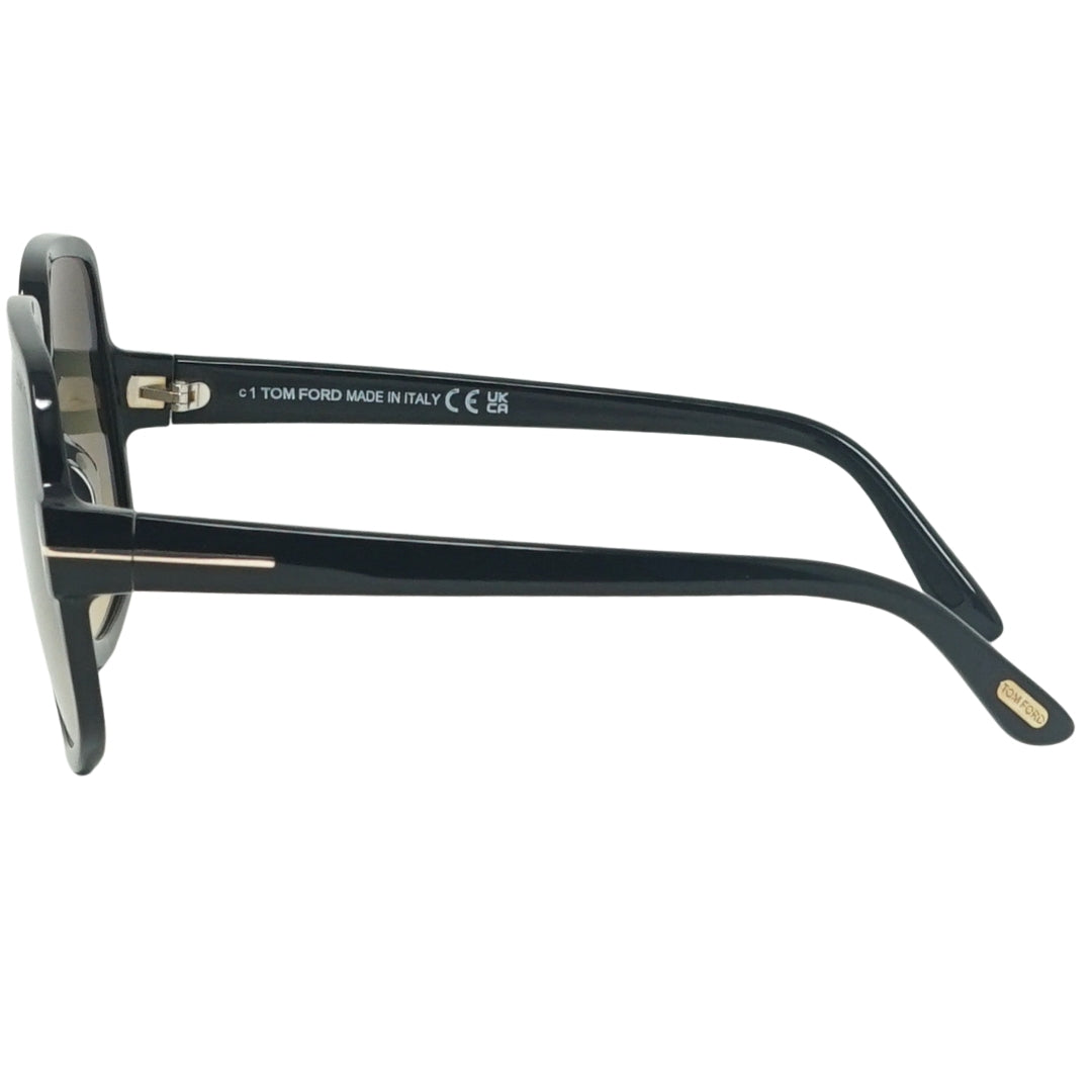 Tom Ford Delphine-02 FT0992 01B Black Sunglasses