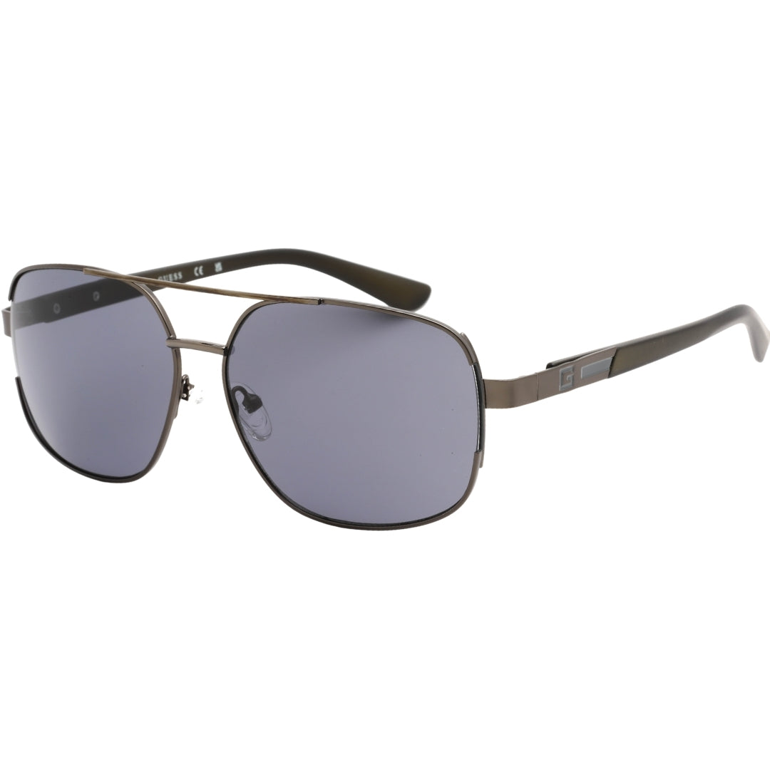 Guess Gf0227 08A Dark Silver Sunglasses