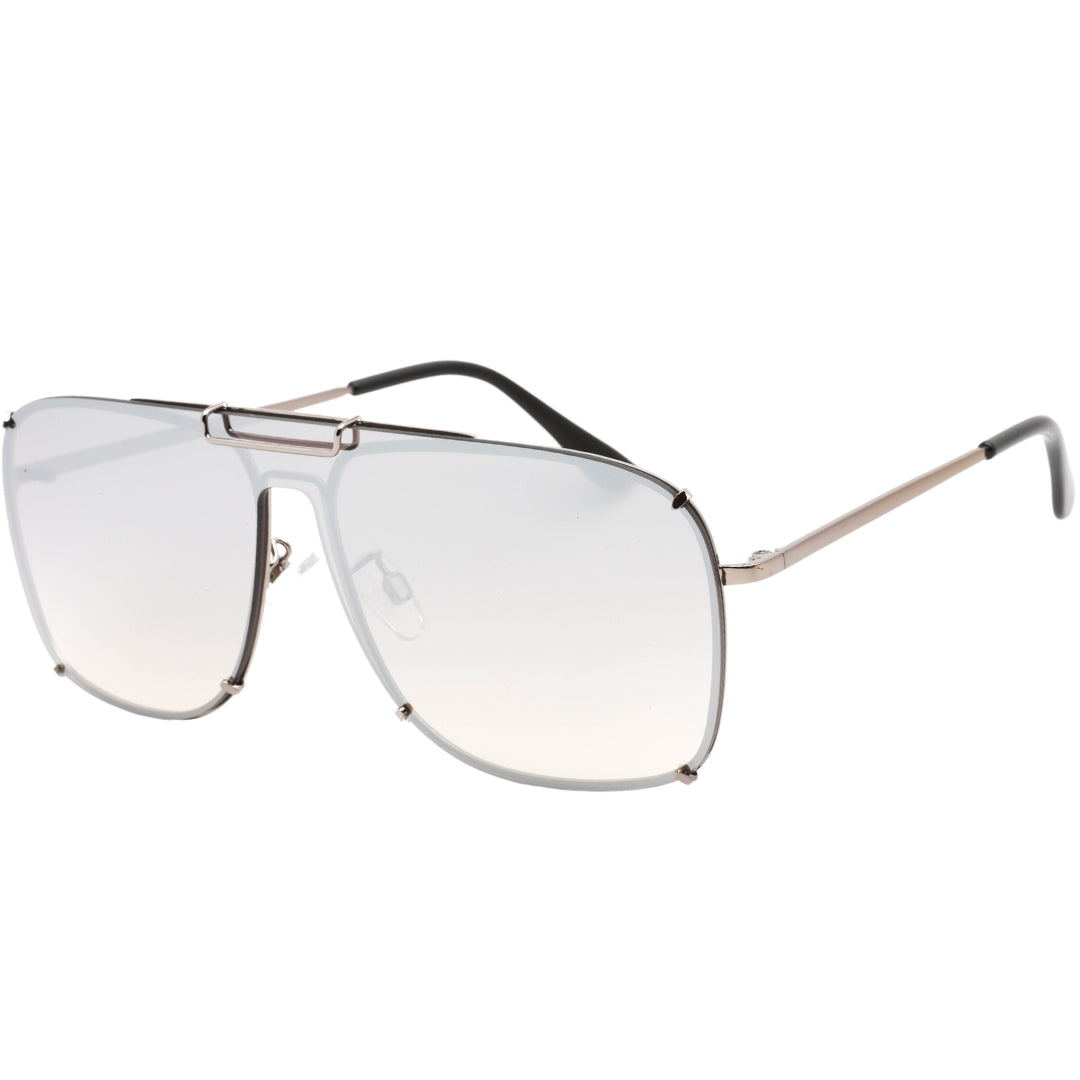 Guess Gf0240 14C Shiny Light Ruthenium Sunglasses