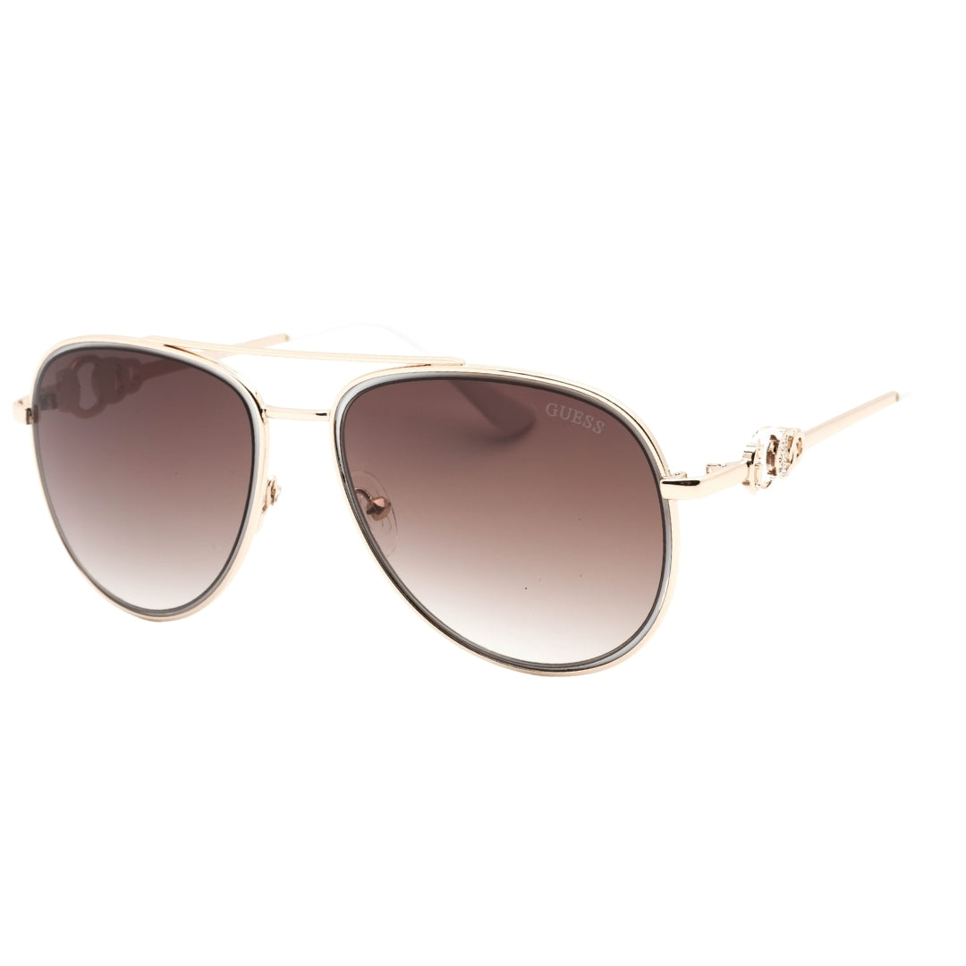 Guess Gf0344 32F Gold Sunglasses