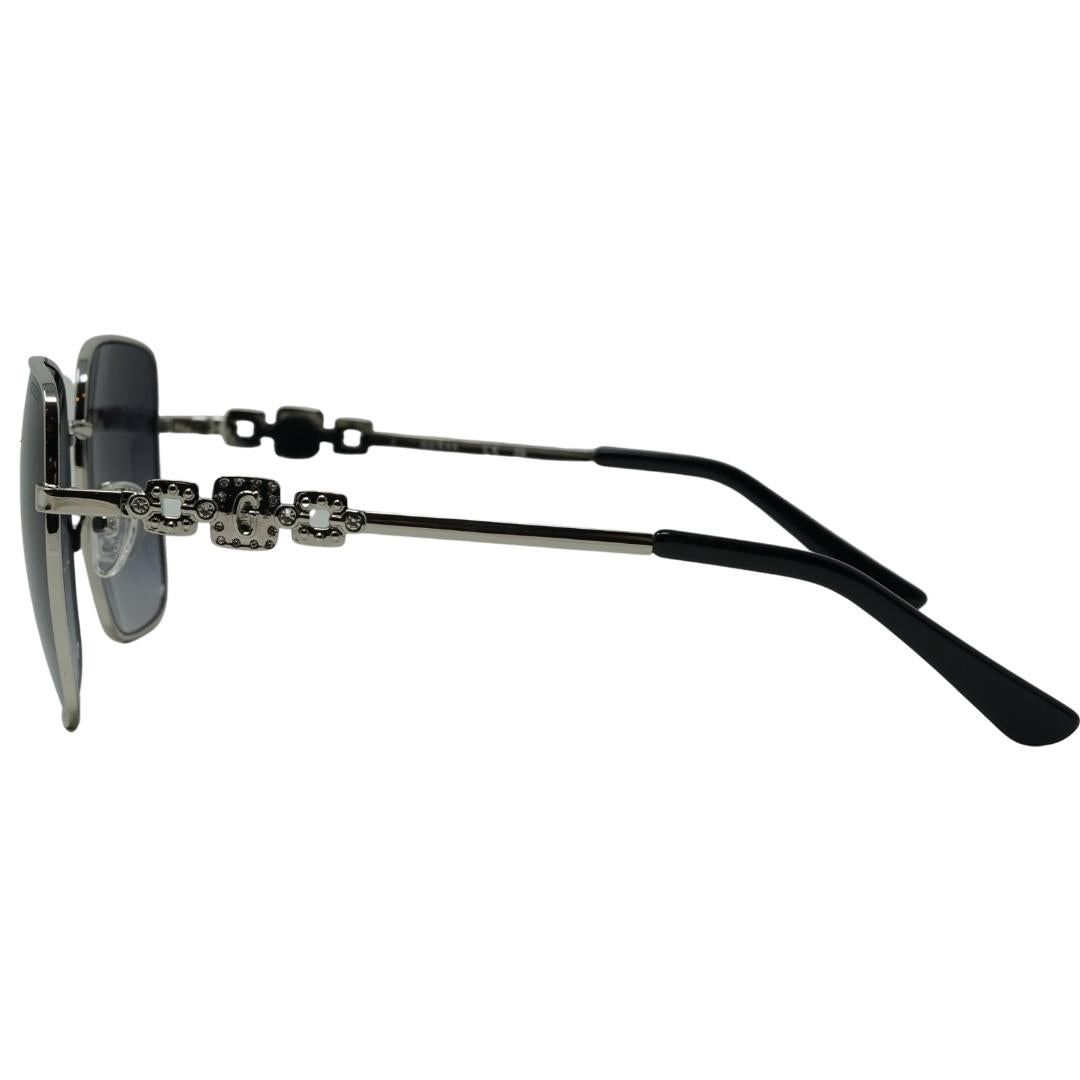 Guess Gf6115 10B Silver Sunglasses