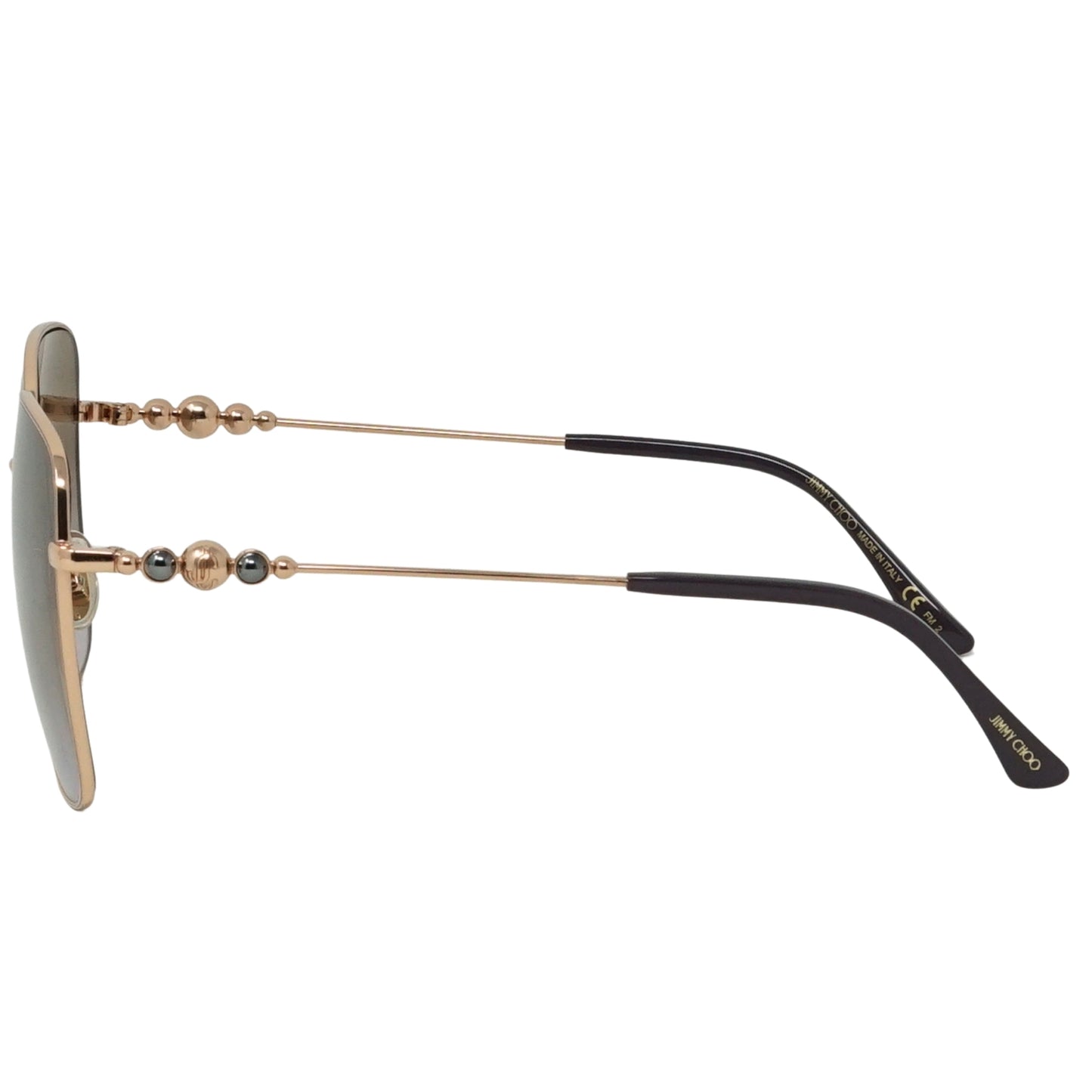 Jimmy Choo Hester V01 Gold Sunglasses