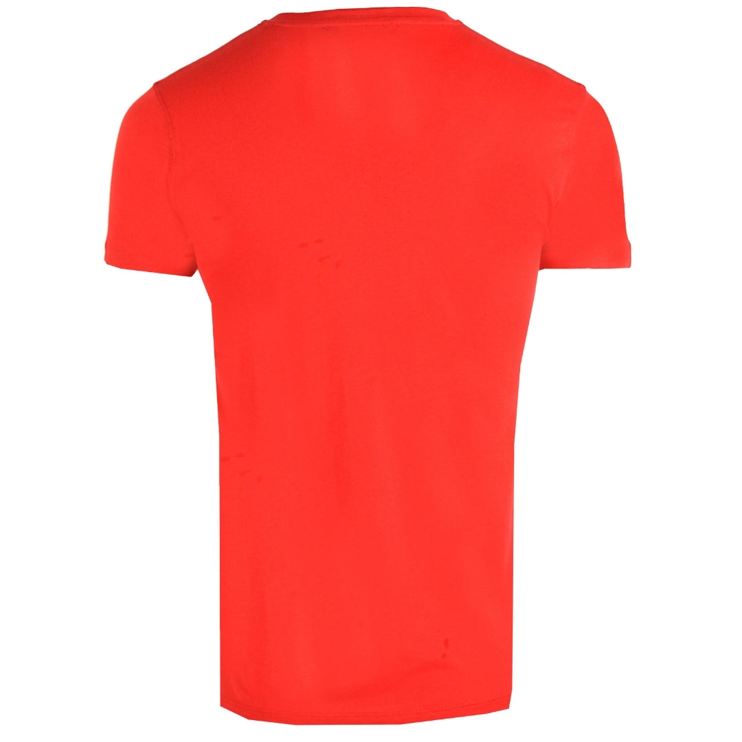 Roberto Cavalli Logo Red T Shirt