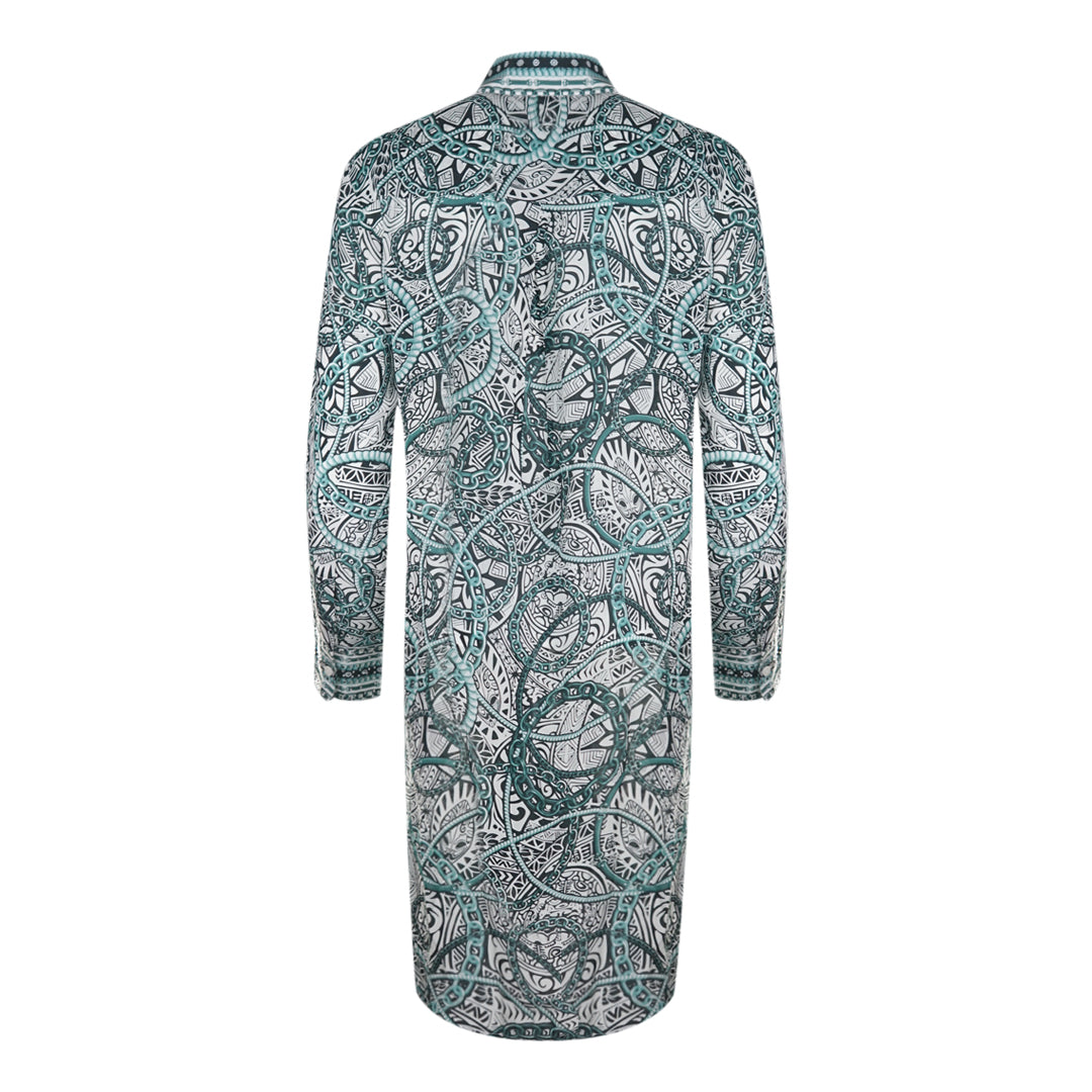 Inoa Jafari 1202111 Green Shirt Dress
