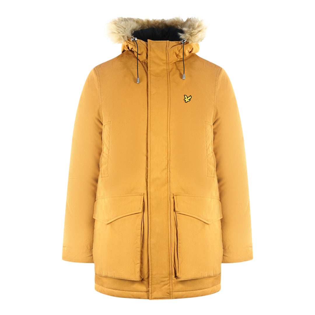 Lyle & Scott Winter Weight Microfleece Caramel Jacket