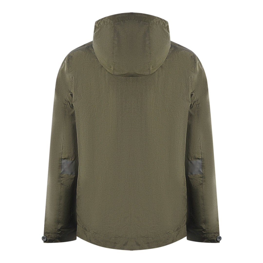 Lyle & Scott Plain Hooded Green Jacket