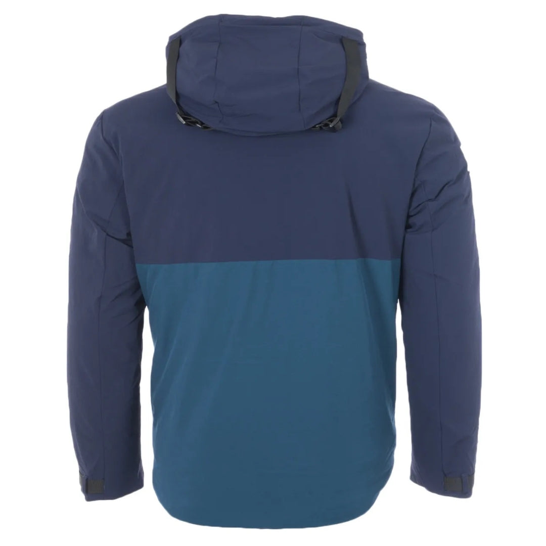 Lyle & Scott Logo Insulated Navy Jacket