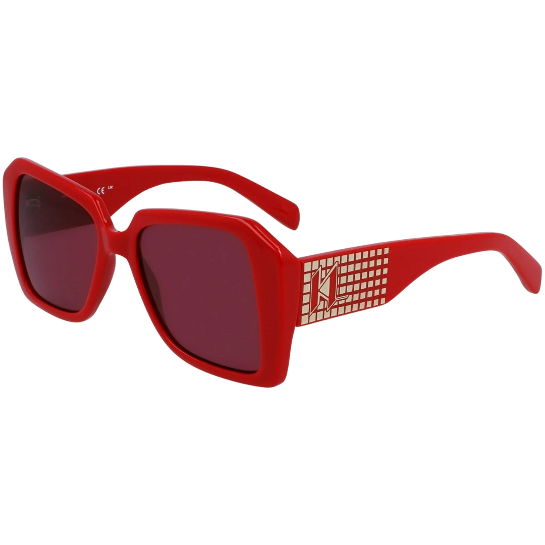 Karl Lagerfeld Red Sunglasses